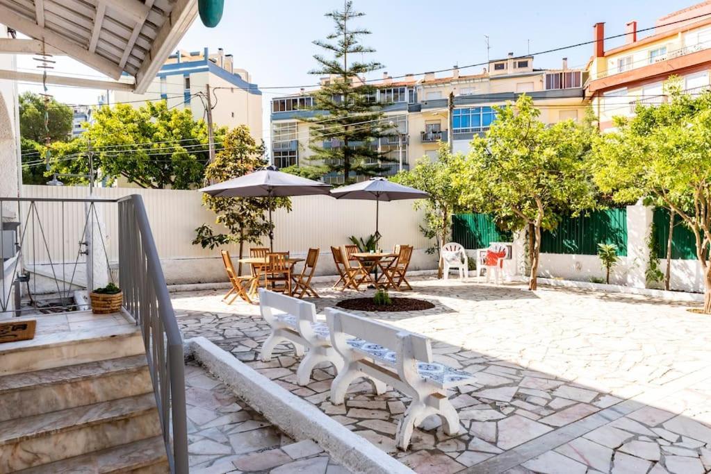 Vita Portucale ! Nook Beach Apartments กอสตา ดา กาปาริกา ภายนอก รูปภาพ